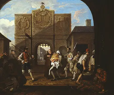 The Gate of Calais William Hogarth